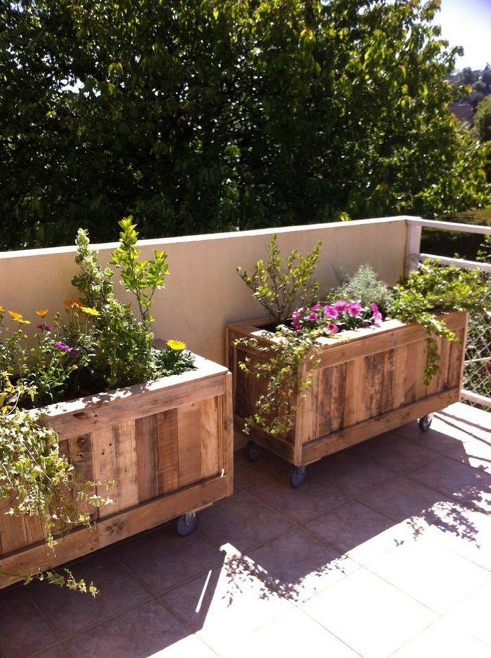 Recycled Wood Pallet Planter Ideas Pallet Ideas