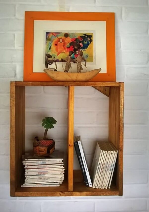 Wall Shelves Out of Wood Pallet | Pallet Ideas