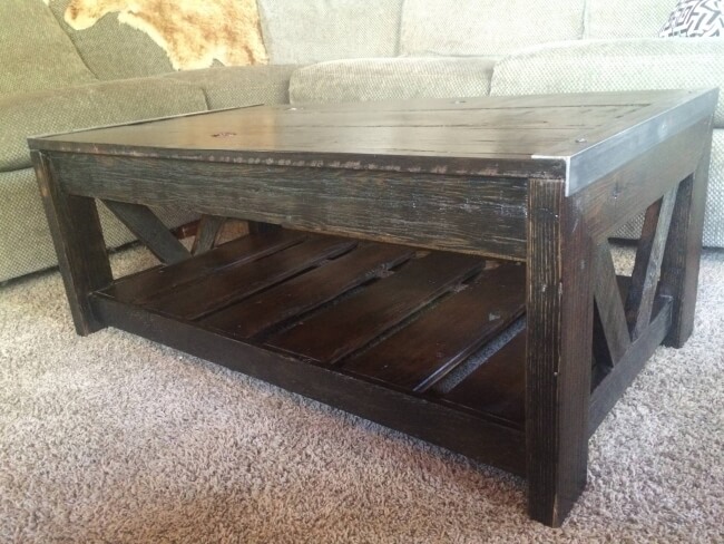 Reclaimed Pallet Coffee Table 